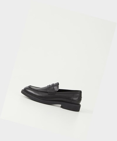 Férfi Vagabond Alex M Loafer Cipő Fekete | UGTVD-6182