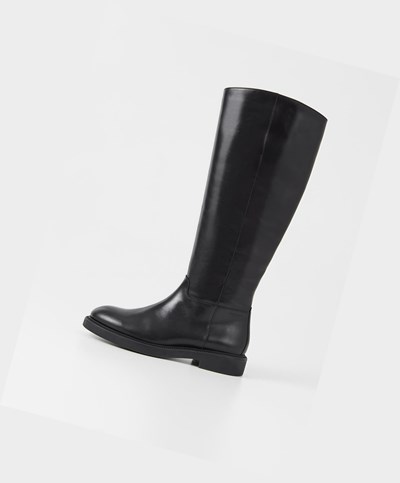 Női Vagabond Alex W Hosszú Szárú Csizma Fekete | QBDFM-6591