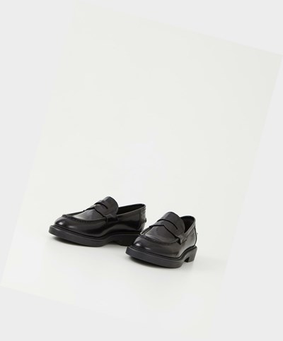 Női Vagabond Alex W Loafer Cipő Fekete | FTADB-8396
