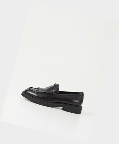 Női Vagabond Alex W Loafer Cipő Fekete | HAWJU-2819