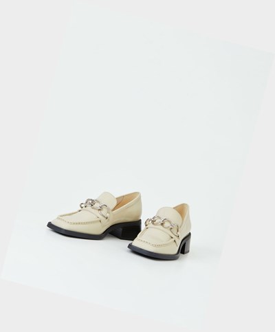 Női Vagabond Blanca Loafer Cipő Bézs | UVBNY-6205