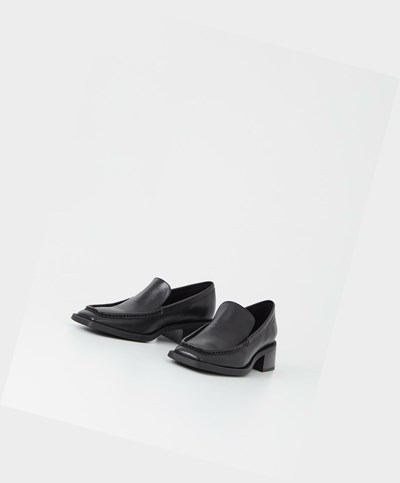 Női Vagabond Blanca Loafer Cipő Fekete | GNFYJ-0728