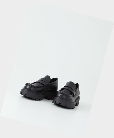 Női Vagabond Cosmo 2.0 Loafer Cipő Fekete | DEZIG-7042