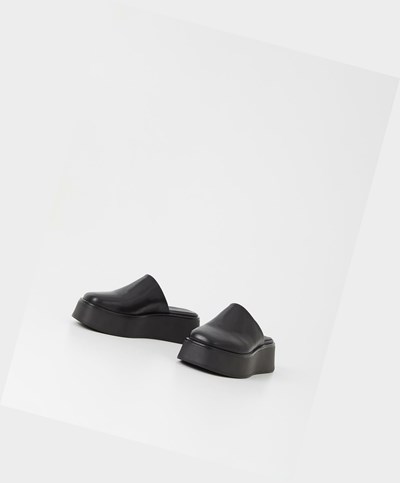 Női Vagabond Courtney Mule Cipő Fekete | GWXUL-3602