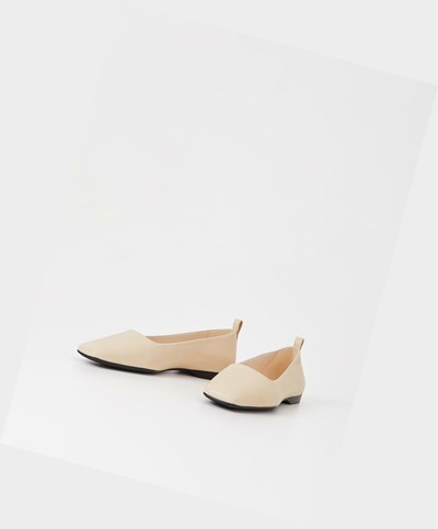 Női Vagabond Delia Balerina Cipő Fehér | APIDF-5687
