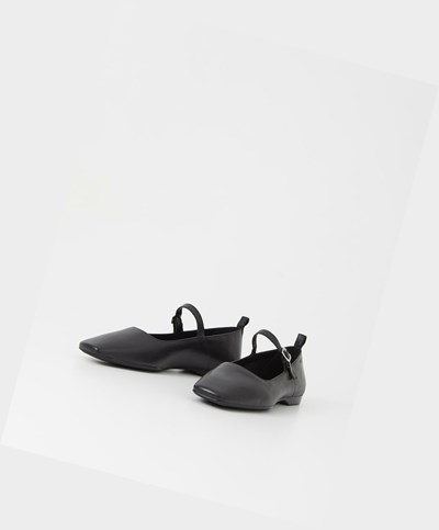 Női Vagabond Delia Balerina Cipő Fekete | FCYSO-0254