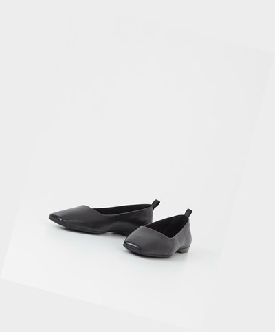 Női Vagabond Delia Balerina Cipő Fekete | VEULO-3702