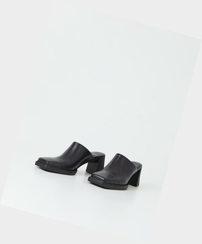 Női Vagabond Edwina Mule Cipő Fekete | OZJMQ-9634