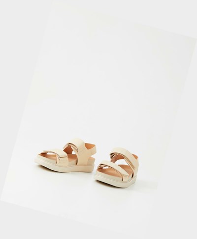 Női Vagabond Erin Platform Szandál Fehér | GSRVI-0856