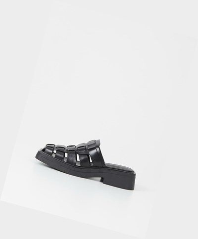 Női Vagabond Eyra Mule Cipő Fekete | KEYLW-7203