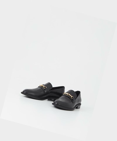 Női Vagabond Frances 2.0 Loafer Cipő Fekete | NZDVI-7856