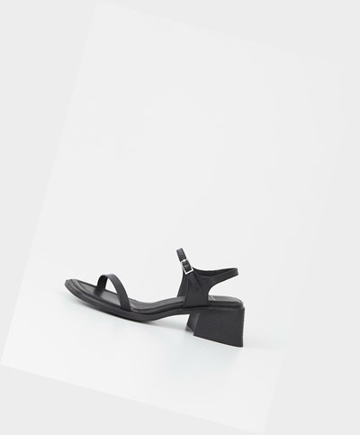 Női Vagabond Ines Magassarkú Szandál Fekete | GRYJF-8459