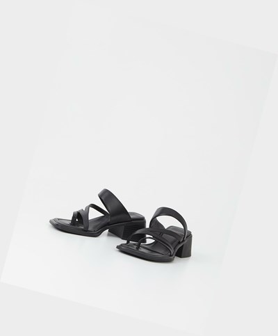 Női Vagabond Ines Magassarkú Szandál Fekete | XJBCD-4958