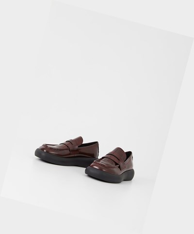 Női Vagabond Janick Loafer Cipő Sötétpiros | KQCOD-8425