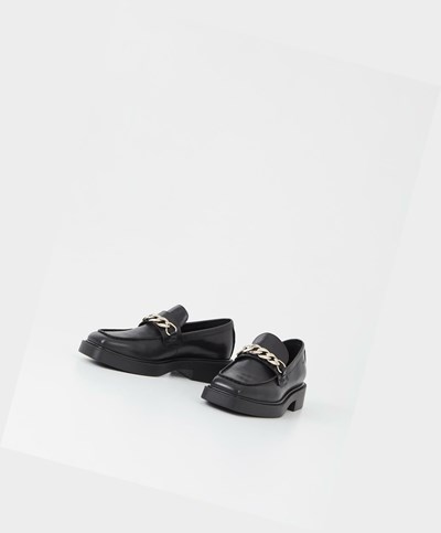 Női Vagabond Jillian Loafer Cipő Fekete | EHTPL-6820