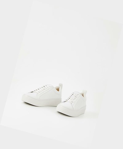 Női Vagabond Zoe Platform Sportcipő Fehér | DPHTG-9781
